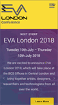 Mobile Screenshot of eva-london.org